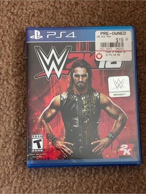 WWE 2K18 PS4 Video Game